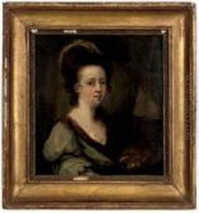 Self-portrait by Angelica Kauffmann