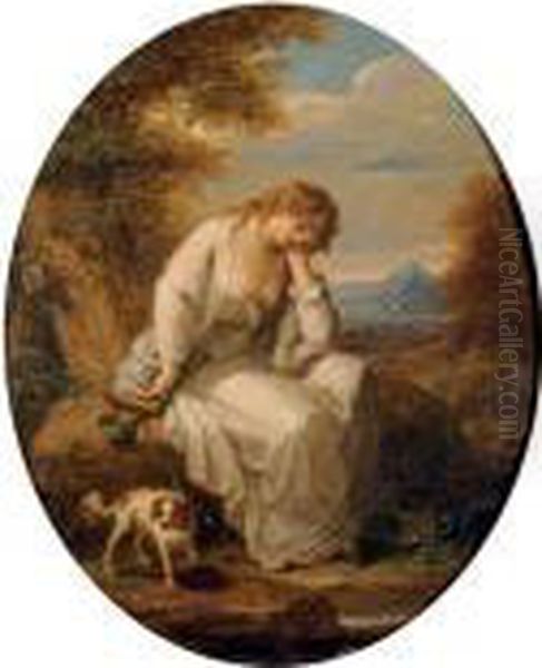 Maria, From Laurence Sterne's A Sentimental Journey Through France And Italy - view 1
