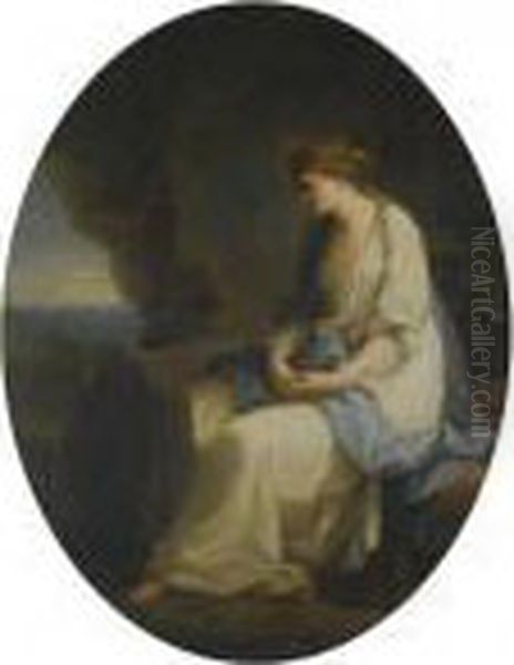 Calypso Mourning For Odysseus - view 1