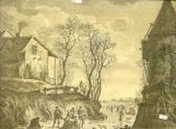 Two Reproductions Of River Scenes - view 1