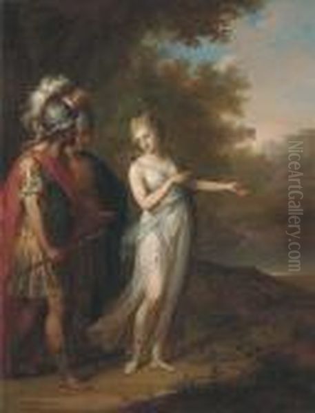 Venus Appearing To Aeneas - view 1