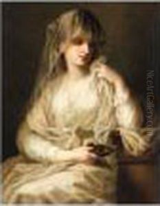 Portrait Of A Lady As Tuccia, The Vestal Virgin by Angelica Kauffmann