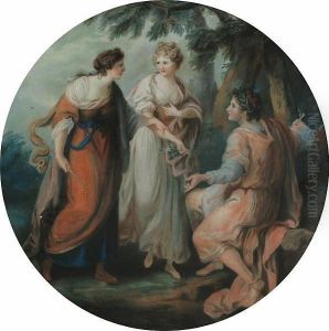 Classical Maidens By A Tree Classical Maidens By A Tree