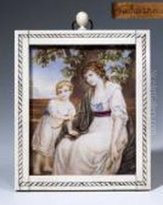 Psyche Und Amor by Angelica Kauffmann