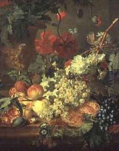 Fruit and Flowers, after J. van Huysum