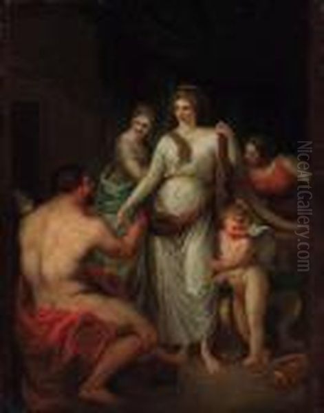 Hercules And Omphale - view 1