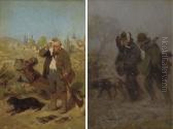 A Rest On The Hunt; And Returning Home - view 1
