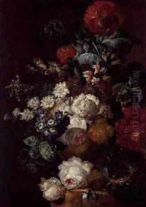 Still Life with Flowers and a Birds Nest