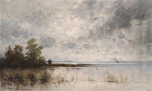 Am Starnbergersee by Adolf Kaufmann