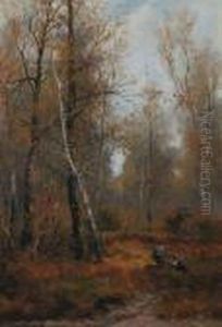 Scene From St. Denis, France by Adolf Kaufmann