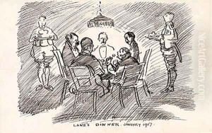 Lane's Dinner by Willam Orpen
