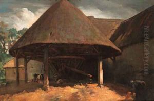 The Normandy Cider Press by Willam Orpen