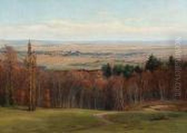 Sprung Rehe Am Waldrand - view 1