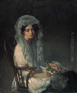 A Spanish woman by Willam Orpen
