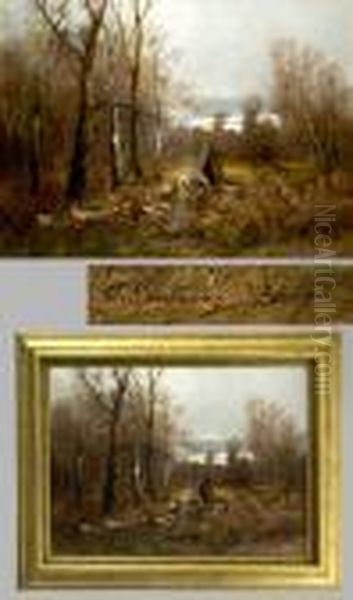 Romantische Herbstliche Waldlandschaft - view 1