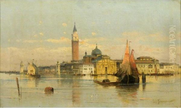 Ponte Dei Pugni, Venice; Church Of S. Giorgio Maggiore, Venice - view 1