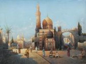 Strassenszene In Kairo