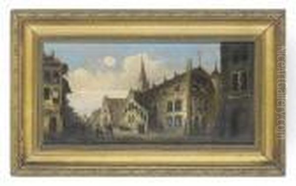A Bustling Street - view 1