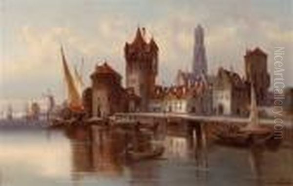 Hollandische Hafenstadt" - view 1