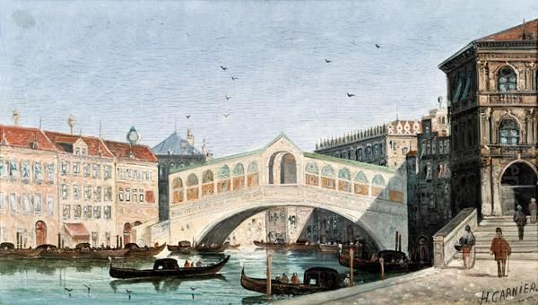 Venedig, Rialtobrucke - view 1