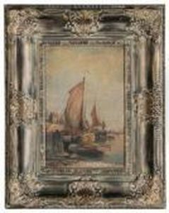 Harbor Scene Harbor Scene