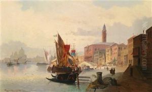 Campanile Und Santa Maria Della Salute