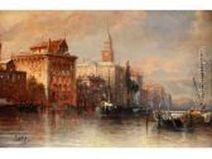 Venezianische Stadtansicht Venezianische Stadtansicht