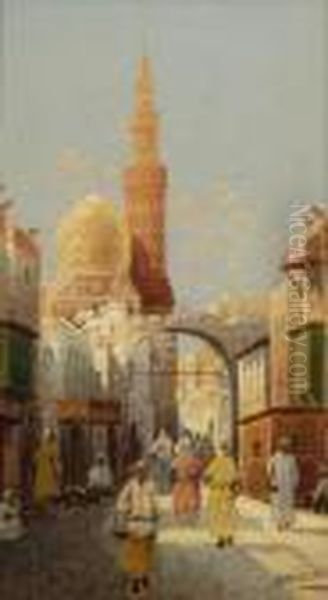 North African Street Scene - view 1