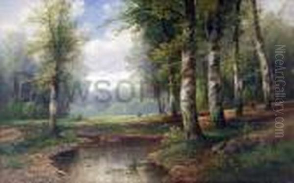 A Forest Pond - view 1