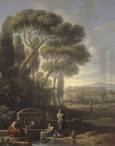 Italian Landscape by Jan Frans Van Bloemen (Orizzonte)