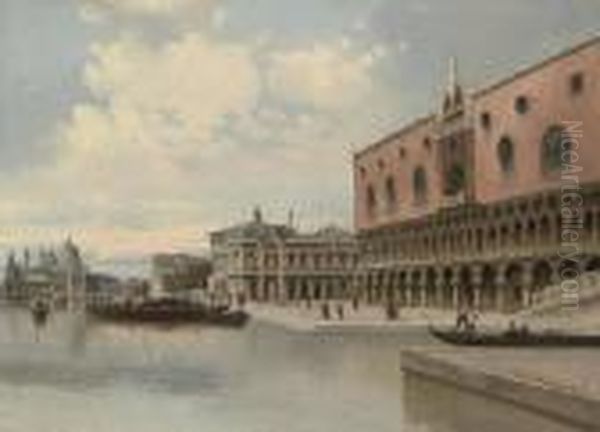 Before The Doge's Palace, Venice - view 1