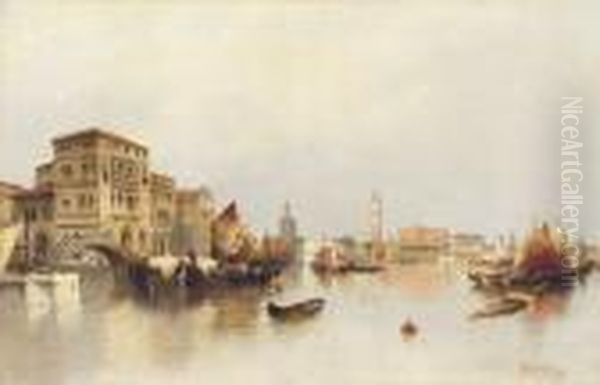 View Of Venice With The Doge Palace - view 1