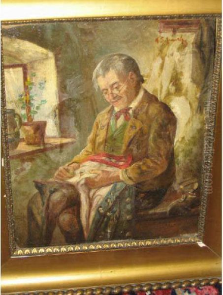 Gentleman Seated Beside A Window - view 1