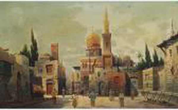 Street Scene In Cairo - view 1