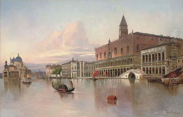 Before The Doge's Palace, Venice - view 1