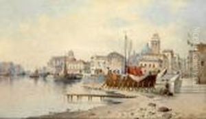 Ansicht Bei Venedig by Karl Kaufmann