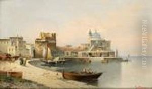 Torre Del Greco, Bei Neapel by Karl Kaufmann