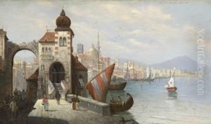 Stadt Am Meer. by Karl Kaufmann