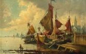 Fischerboote Im Hafen. Fischerboote Im Hafen.