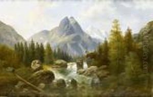 "wasserfall Bei Toblach".