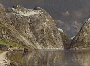 Sommerlicher Fjord by Karl Kaufmann