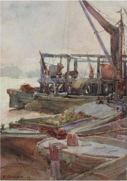 Boats At Harbour - view 1