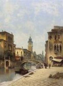 Venice Scene by Karl Kaufmann