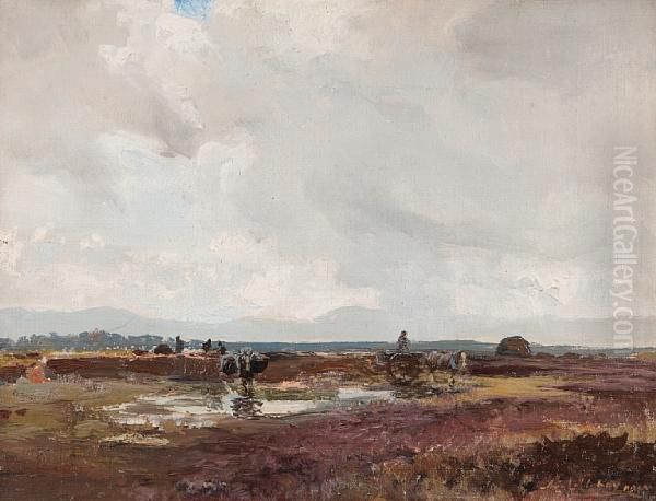 The Peat Cutters - view 1