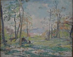 Forest Camp by Archibald Kay