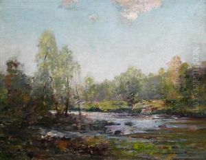 A Tranquil River Landscape A Tranquil River Landscape