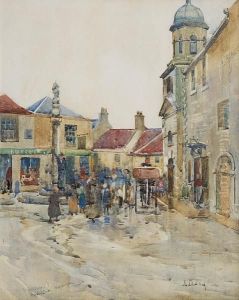 Street Orator, Market Cross,inverkeithing by Archibald Kay