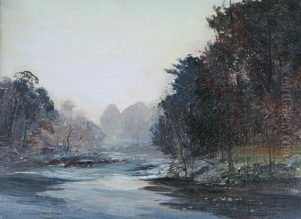'autumn' - A River Landscape - view 1