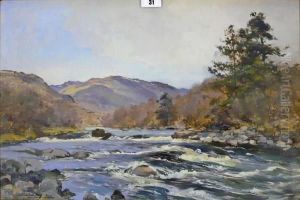 'a Highland River'. 'a Highland River'.
