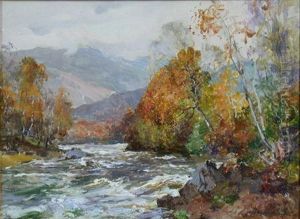Highland Rapids by Archibald Kay